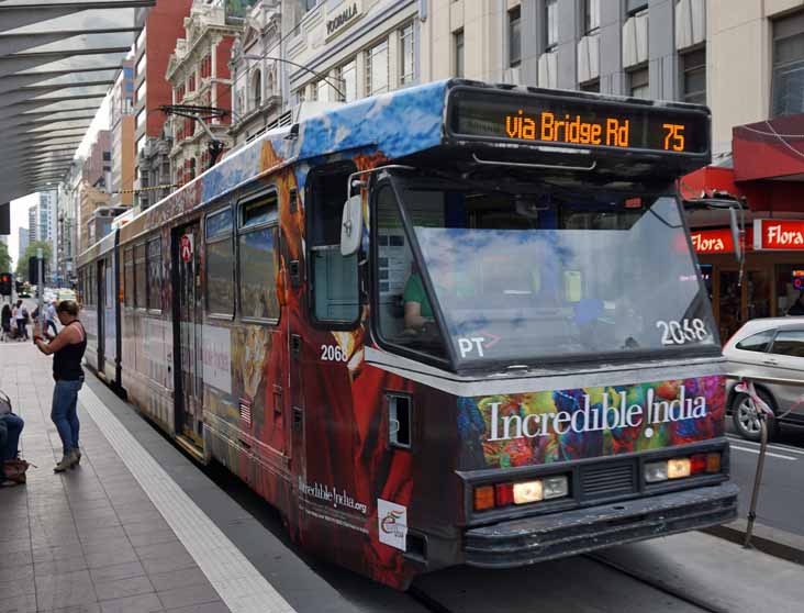 Yarra Trams Class B 2068 Incredible India